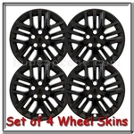Black Nissan Rogue 17" Wheel Skins Hubcaps Fits Covers 2021-2025. Fixed Price $180.00.