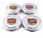 4PC Wheel Center Hub Caps Rim Chrome Color Emblem For Cadillac Escalade Ext Esv. Fixed Price $26.20.