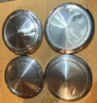 Cover Hub Cap Set Saab Model 99. Diameter 9.25" For Steel Wheels. Fixed Price $75.00.