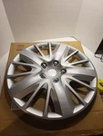 Oxgord 18" Hubcap Cover Set For Standard Steel Wheels Snap-on, Silver. Fixed Price $15.73.