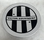 Victor Equipment Wheel Hub Center Cap Silver/black C-E76. Fixed Price $19.95.