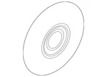 Genuine Volkswagen Wheel Cover 3B0-601-147-MFX. Fixed Price $89.89.