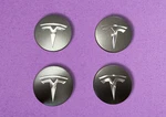 4PC Wheel Center Hub Caps For Tesla 3, S, X Gunmetal Gray 2012-2022 6005879-00. Fixed Price $19.97.
