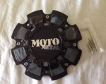 (4) Moto Metal Black Center Cap For MO962 17" 18" 20" 22" Rims M793BK01. Fixed Price $137.00.