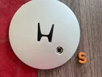 #s 1) 90-91 Honda Prelude Screw Center Cap 55074 44742-SF1Y-J010. Fixed Price $13.95.