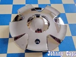 Gio Wheels # BDW-708A New Chrome Custom Center Cap 37 (qty. 1). Fixed Price $38.80.