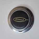 Neeper Wheels Center Cap Chrome Black Carbon. Fixed Price $25.00.