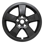 Coast To IWCIMP375BLK 16" Wheel Skin Spokes Gloss Black Snap-on 4PC. Fixed Price $88.99.