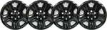 2019-2026 Dodge Ram 1500 6-LUG 18" Black Wheel Skins IMP-99BLK 2667 SET/4. Fixed Price $109.00.