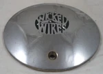Wicked Wire Wheels Chrome Custom Center Caps. Fixed Price $89.95.