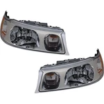 Front Headlight Set Compaible With 1998-2002 Lincoln Town W/bulb. Fixed Price $442.96.