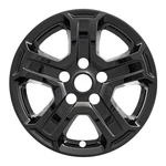 Coast To IWCIMP420BLK 17" Gloss Black 5-SPOKE Snap-on Wheel Skin 4PC. Fixed Price $112.99.