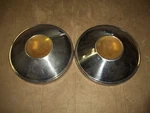 54 55 Studebaker Rim Wheel Cover Center Lug Oem Used 10 1/2" Pair. Fixed Price $52.49.