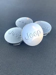 Jeep Set Of 4 Silver 63 Mm Wheel Center Caps Grand Cherokee Wrangler Compas 2.50. Fixed Price $26.29.