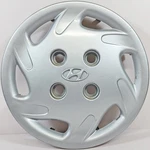 One 1993 Hyundai Excel # 55521 13" Hubcap / Wheel Cover Oem 52960-24840. Fixed Price $14.99.