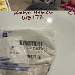 (1) Genuine Gm 15635451 Wheel Cover Appearance Insert , Sold Individually. Fixed Price $17.10.