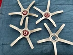 Bentley Continental Gt 5 Spoke Wheel Cap Abs Plastic Set Of Four ( 1 Incomplete). Fixed Price $400.00.