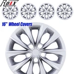 16" Snap On Silver Set Of 4 Wheel Cover Hubcaps For Toyota Camry 2015-2017 New. Fixed Price $47.99.