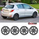 4PCS Matte Black 15" Hubcaps For 2007-2019 Toyota Yaris Wheel Covers 42602-WB002. Fixed Price $55.99.