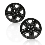 Fit For 06-12 Toyota RAV4 17" Black Wheel Hub Caps Full Rim Skin Covers 2PCS. Fixed Price $48.39.
