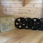New 2010-2014 Chevrolet Equinox Black Impostor Wheel Skins 360BLK 17 W5433. Fixed Price $119.95.