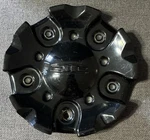 Dip Custom Black Rim Center D65-2-17 18 Wheel Hubcap Bolt On Cover Used. Fixed Price $31.50.