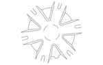 Genuine Nissan Wheel Cover 40315-JA000. Fixed Price $74.91.