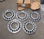 Nos 1974-1985 Vw Rabbit Golf Jetta 13" Wheel Trim Ring Hubcaps 321.601.155.. Fixed Price $229.99.