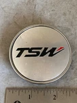 Tsw Wheels Machined Chrome Rim Hub Cover Center Cap C-301-1. Fixed Price $32.50.