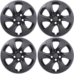 Fit Toyota RAV4 2019-2025 Black 17" Wheel Skins Hub Caps Rim Covers. Fixed Price $64.99.