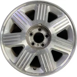 Oem Lincoln Machined Silver Aviator Rim 17X7.5 2003-2005 Wheel Original 3510A. Fixed Price $156.72.