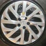 Toyota Corolla 16" Silver Hubcap 2017-2019. Oem. Used. Damaged/repaired #66.. Fixed Price $22.47.