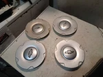4 Wheel Silver Plastic Center Hub Caps 02-06 Chevrolet Chevy Trailblazer 9593373. Fixed Price $45.00.