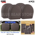 Tire Covers Heavy Duty Wheel Protectors Grey For Rv Trailer Camper Truck Class. Fixed Price $72.73.