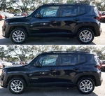 4 Chrome 17" Wheel Skins Hub Caps Full Rim Covers For 2015-2023 Jeep Renegade. Fixed Price $49.95.