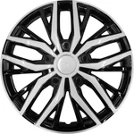 Tulalux 15" Hubcaps Set Of 4 Silver Black Snap-on Wheel Covers. Fixed Price $44.99.