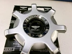 03-12 Bentley Continental Gtc Wheel Center Hub Cap Cover Silver Oem. Fixed Price $139.00.