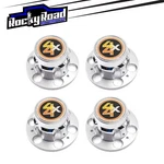Set Of Chevy Gmc 4X4 Hub Caps For 15X8 Rally Wheels (closed Centers). Fixed Price $124.99.