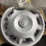 New Volkswagen 93-99 Golf Jetta Hubcap 61524 Wheelcover 14" Silver 1HM601147AV7L. Fixed Price $76.50.