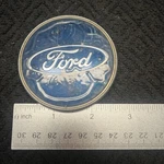 Ford Taurus 97BG1000AD Oem 19" Wheel Center Rim Cap Hub Dust Cover Lug Blu E1243. Fixed Price $24.99.