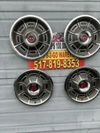 1971-73 Mercury Cougar Comet XR7 Mint Set Oem Hubcaps 14 Beautiful RARE#693. Fixed Price $650.00.