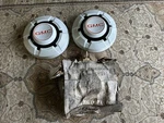 Nos Gmc C20 69-72-75 Painted Poverty Truck Oem Wheel 12 Dog Dish Caps 3/4 Ton. Fixed Price $319.00.