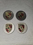 Set Of 4 Porsche Wheel Center Caps PA6-M20+GF10. Fixed Price $101.39.