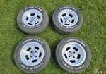 Set Of Vintage Cragar Lug 13" Slotted Mag Wheels Mustang Ii 240Z 4X100 4X4. Fixed Price $599.00.