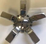 One Used Boss Motorsports Chrome Wheel Center Hub Cap 401. Fixed Price $24.99.