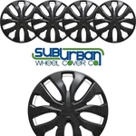 Fits 2014-2020 Nissan Rogue # 519-17BLK 17" Gloss Black SET/4. Fixed Price $69.99.