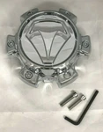 New Toyota Tacoma 17" Trd T-force Wheel Center Hub Cap Chrome Bolt-on. Fixed Price $53.50.