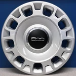 One 2012-2017 Fiat 500 Pop # 57579 15" Hubcap / Wheel Cover Oem 68078420AC New. Fixed Price $199.99.