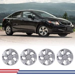 For Honda Civic 06-15 15" 5-SPOKES 5105 Style Lacquer Hubcaps Wheel Covers. Fixed Price $51.96.