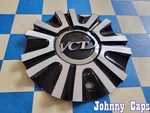 Vct Wheels # 208-2085/2285-AL Black/silv Metal Center Cap 44 (qty. 1). Fixed Price $41.98.